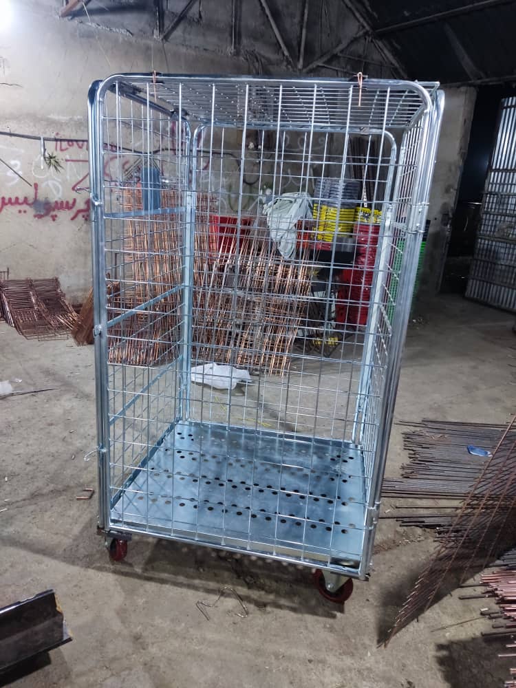 Cargo Trolley in Warehouse