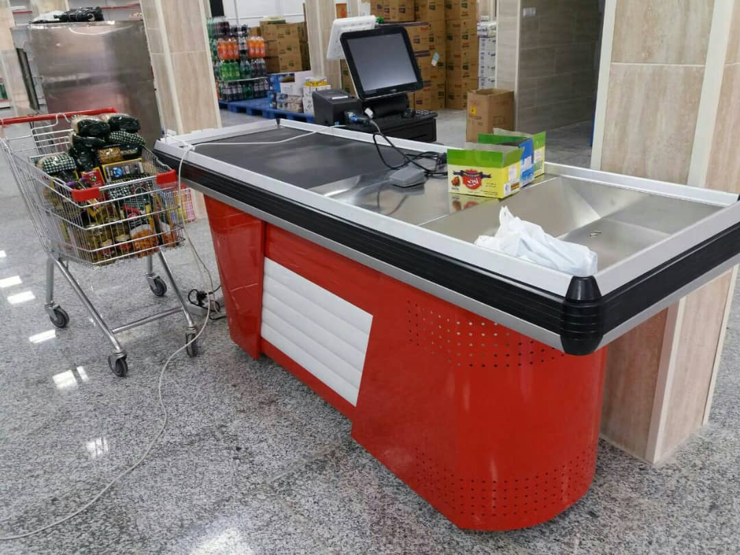Checkout Counter - Side View