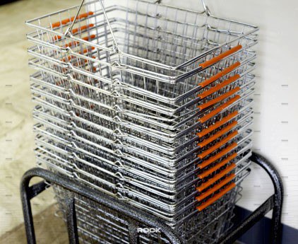 Stacked Handheld Baskets